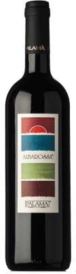 8,95 € Envio grátis | Vinho Tinto Palamà Albarossa D.O.C. Salice Salentino Puglia Itália Malvasia, Negroamaro 75 cl