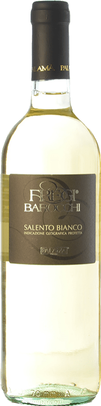 7,95 € 免费送货 | 白酒 Palamà Fregi Barocchi Bianco I.G.T. Salento 坎帕尼亚 意大利 Verdeca, Malvasia Bianca di Candia 瓶子 75 cl