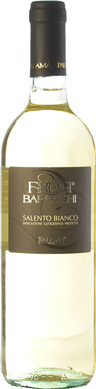 8,95 € Kostenloser Versand | Weißwein Palamà Fregi Barocchi I.G.T. Salento Kampanien Italien Malvasia, Verdeca Flasche 75 cl