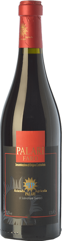 38,95 € Free Shipping | Red wine Palari D.O.C. Faro Sicily Italy Nerello Mascalese, Nerello Cappuccio, Nocera, Calabrese Bottle 75 cl