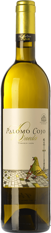 10,95 € Spedizione Gratuita | Vino Bianco Palomo Cojo D.O. Rueda Castilla y León Spagna Verdejo 75 cl