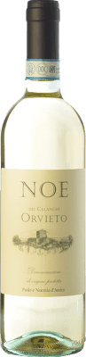 9,95 € Envío gratis | Vino blanco D'Amico Noe dei Calanchi D.O.C. Orvieto Umbria Italia Trebbiano, Pinot Gris, Grechetto Botella 75 cl