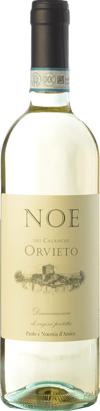 9,95 € Free Shipping | White Wine D'Amico Noe dei Calanchi D.O.C. Orvieto Umbria Italy Trebbiano, Pinot Gris, Grechetto Bottle 75 cl