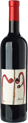 23,95 € Free Shipping | Red wine Paolo Rodaro Romain D.O.C. Colli Orientali del Friuli Friuli-Venezia Giulia Italy Merlot Bottle 75 cl
