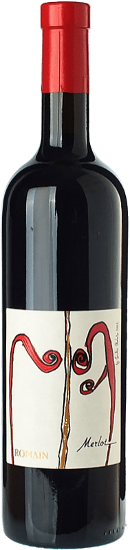 23,95 € Free Shipping | Red wine Paolo Rodaro Romain D.O.C. Colli Orientali del Friuli Friuli-Venezia Giulia Italy Merlot Bottle 75 cl