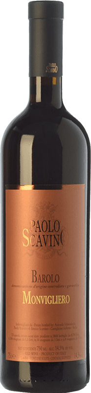 102,95 € Free Shipping | Red Wine Paolo Scavino Monvigliero D.O.C.G. Barolo Piemonte Italy Nebbiolo 75 cl