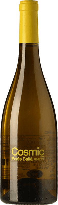 17,95 € Envío gratis | Vino blanco Parés Baltà Còsmic D.O. Penedès Cataluña España Xarel·lo, Sauvignon Blanca Botella 75 cl