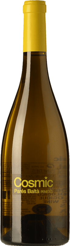 13,95 € Envío gratis | Vino Blanco Parés Baltà Còsmic D.O. Penedès Cataluña España Xarel·lo, Sauvignon Eco — Ecológico Botella 75 cl