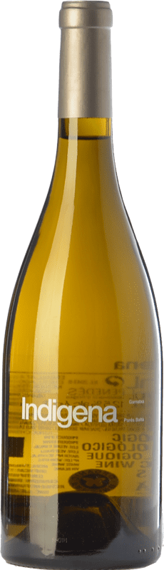 11,95 € Бесплатная доставка | Белое вино Parés Baltà Indígena Blanc D.O. Penedès Каталония Испания Grenache White бутылка 75 cl