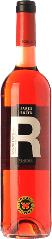 13,95 € Spedizione Gratuita | Vino rosato Parés Baltà Ros de Pacs D.O. Penedès Catalogna Spagna Merlot, Cabernet Sauvignon Bottiglia 75 cl
