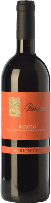59,95 € Envio grátis | Vinho tinto Parusso Mariondino D.O.C.G. Barolo Piemonte Itália Nebbiolo Garrafa 75 cl
