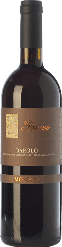 146,95 € Envoi gratuit | Vin rouge Parusso Mosconi D.O.C.G. Barolo Piémont Italie Nebbiolo Bouteille 75 cl