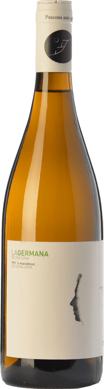 8,95 € Envío gratis | Vino Blanco Pascona La Germana Crianza D.O. Montsant Cataluña España Macabeo, Moscatel 75 cl