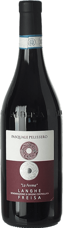 12,95 € Envio grátis | Vinho tinto Pasquale Pelissero La Ferma D.O.C. Langhe Piemonte Itália Freisa Garrafa 75 cl