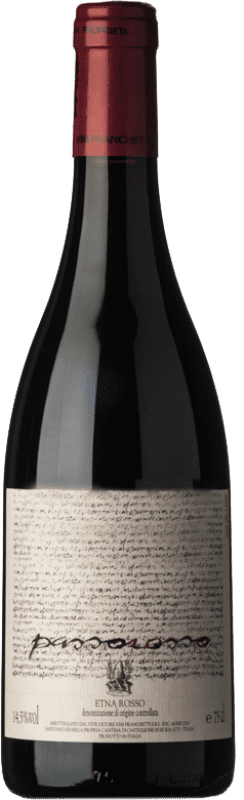 26,95 € Free Shipping | Red wine Passopisciaro Passorosso I.G.T. Terre Siciliane Sicily Italy Nerello Mascalese Bottle 75 cl
