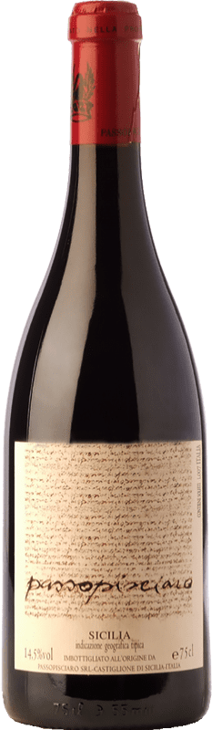 36,95 € Free Shipping | Red wine Passopisciaro Aged I.G.T. Terre Siciliane Sicily Italy Nerello Mascalese Bottle 75 cl