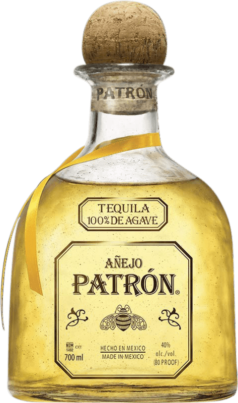 79,95 € Envío gratis | Tequila Patrón Añejo México Botella 70 cl