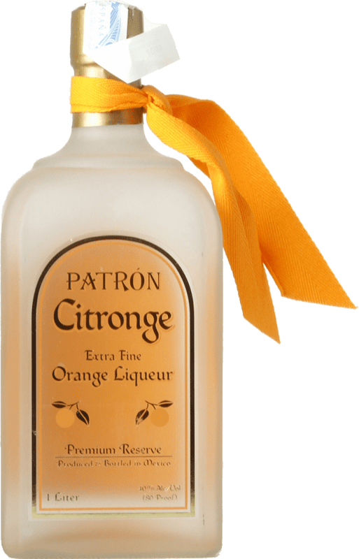 31,95 € Spedizione Gratuita | Tequila Patrón Citronge Orange Liqueur Messico Bottiglia 1 L
