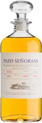 27,95 € Free Shipping | Herbal liqueur Pazo de Señorans Hierbas D.O. Orujo de Galicia Galicia Spain Medium Bottle 50 cl