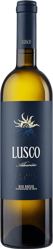16,95 € Kostenloser Versand | Weißwein Pazos de Lusco Jung D.O. Rías Baixas Galizien Spanien Albariño — Albarinho Flasche 75 cl
