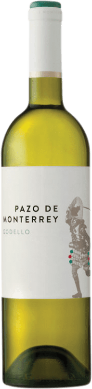 6,95 € 免费送货 | 白酒 Pazos del Rey Pazo de Monterrey D.O. Monterrei 加利西亚 西班牙 Godello 瓶子 75 cl