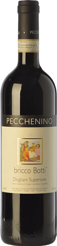 26,95 € Envio grátis | Vinho Tinto Pecchenino Bricco Botti Superior D.O.C.G. Dolcetto di Dogliani Superiore Piemonte Itália Dolcetto 75 cl