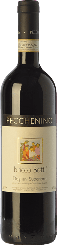 25,95 € Spedizione Gratuita | Vino rosso Pecchenino Superiore Bricco Botti D.O.C.G. Dolcetto di Dogliani Superiore Piemonte Italia Dolcetto Bottiglia 75 cl
