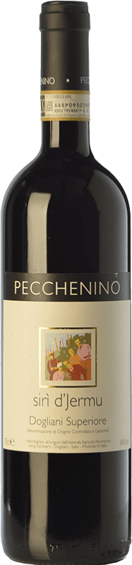 19,95 € Envio grátis | Vinho tinto Pecchenino Superiore Sirì d'Jermu D.O.C.G. Dolcetto di Dogliani Superiore Piemonte Itália Dolcetto Garrafa 75 cl