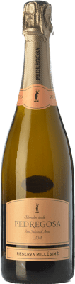 14,95 € Spedizione Gratuita | Spumante Bianco Pedregosa Millésimé Riserva D.O. Cava Catalogna Spagna Pinot Nero, Chardonnay 75 cl