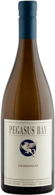 48,95 € Envio grátis | Vinho branco Pegasus Bay Crianza I.G. Waipara Waipara Nova Zelândia Chardonnay Garrafa 75 cl