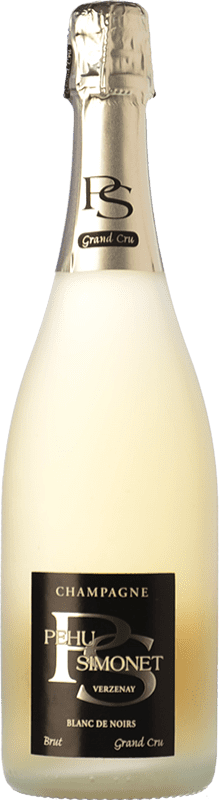 52,95 € Бесплатная доставка | Белое игристое Pehu Simonet Fins Lieux Nº 1 Grand Cru Гранд Резерв A.O.C. Champagne шампанское Франция Pinot Black бутылка 75 cl