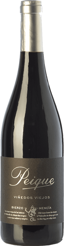 16,95 € Envoi gratuit | Vin Rouge Peique VV Viñas Viejas — Vieilles Vignes Crianza D.O. Bierzo Castille et Leon Espagne Mencía Bouteille 75 cl