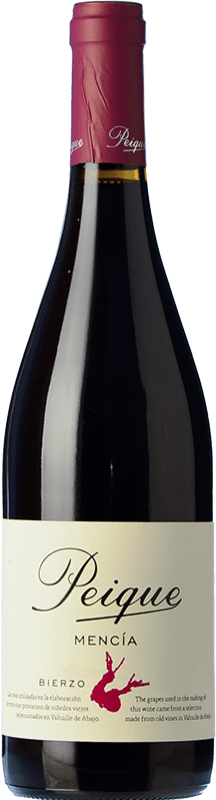 6,95 € Envío gratis | Vino Tinto Peique Joven D.O. Bierzo Castilla y León España Mencía 75 cl