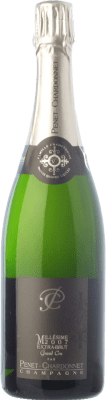 48,95 € Kostenloser Versand | Weißer Sekt Penet-Chardonnet E Brut — Herb Grand Cru Grosse Lage, Millésimé Reserve — Gereift A.O.C. Champagne Champagner Frankreich Pinot Noir — Spätburgunder, Chardonnay 75 cl