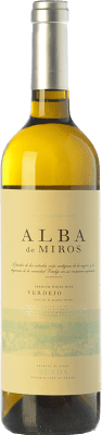 10,95 € Бесплатная доставка | Белое вино Peñafiel Alba de Miros D.O. Rueda Кастилия-Леон Испания Verdejo бутылка 75 cl
