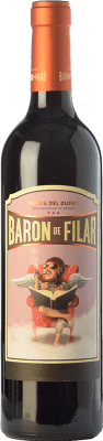15,95 € 免费送货 | 红酒 Peñafiel Barón de Filar 岁 D.O. Ribera del Duero 卡斯蒂利亚莱昂 西班牙 Tempranillo, Merlot, Cabernet Sauvignon 瓶子 75 cl