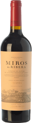 14,95 € Spedizione Gratuita | Vino rosso Peñafiel Miros Crianza D.O. Ribera del Duero Castilla y León Spagna Tempranillo Bottiglia 75 cl