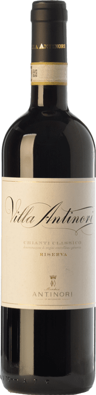 28,95 € Free Shipping | Red wine Pèppoli Villa Antinori Riserva Reserva D.O.C.G. Chianti Classico Tuscany Italy Merlot, Cabernet Sauvignon, Sangiovese Bottle 75 cl