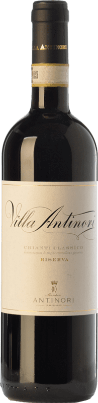 33,95 € 送料無料 | 赤ワイン Marchesi Antinori Villa Antinori 予約 D.O.C.G. Chianti Classico トスカーナ イタリア Merlot, Cabernet Sauvignon, Sangiovese ボトル 75 cl