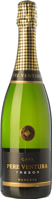 21,95 € Envio grátis | Espumante branco Pere Ventura Tresor Brut Nature D.O. Cava Catalunha Espanha Macabeo, Xarel·lo, Parellada Garrafa 75 cl