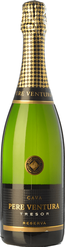 21,95 € Envoi gratuit | Vin Mousseux Blanc Pere Ventura Tresor Brut Nature D.O. Cava Catalogne Espagne Macabeo — Macabeu, Xarel·lo, Parellada Bouteille 75 cl