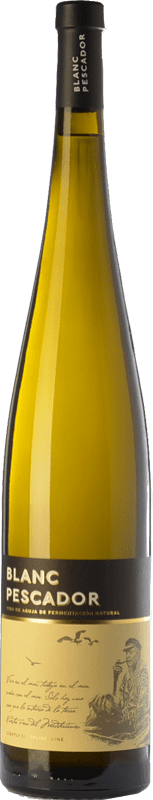 9,95 € Бесплатная доставка | Белое вино Perelada Blanc Pescador D.O. Empordà Каталония Испания Macabeo, Xarel·lo, Parellada бутылка Магнум 1,5 L