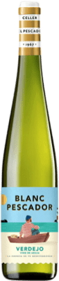 6,95 € Kostenloser Versand | Weißwein Perelada & Chivite Blanc Pescador D.O. Empordà Katalonien Spanien Verdejo Flasche 75 cl