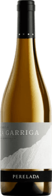 26,95 € Free Shipping | White wine Perelada Finca La Garriga Blanc Aged D.O. Empordà Catalonia Spain Samsó, Chardonnay Bottle 75 cl
