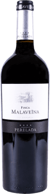 28,95 € Free Shipping | Red wine Perelada Finca Malaveïna Aged D.O. Empordà Catalonia Spain Merlot, Syrah, Grenache, Cabernet Sauvignon, Cabernet Franc Bottle 75 cl