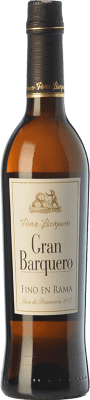 17,95 € Spedizione Gratuita | Vino Liquoroso Pérez Barquero Gran Barquero Primavera Fino en Rama — Non Filtrato D.O. Montilla-Moriles Andalusia Spagna Pedro Ximénez Bottiglia Medium 50 cl