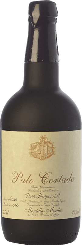 255,95 € Free Shipping | Fortified wine Pérez Barquero Solera 1955 Palo Cortado D.O. Montilla-Moriles Andalusia Spain Pedro Ximénez Bottle 75 cl