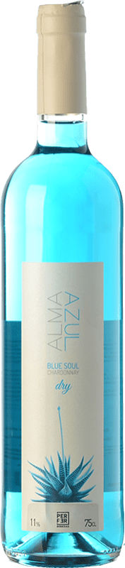 11,95 € Spedizione Gratuita | Vino bianco Perfer Alma Azul Still Spagna Chardonnay Bottiglia 75 cl