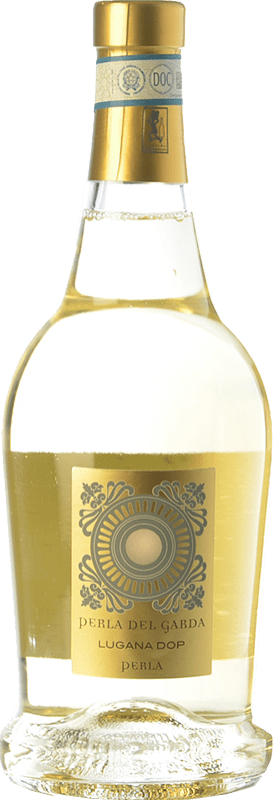 16,95 € Spedizione Gratuita | Vino bianco Perla del Garda D.O.C. Lugana lombardia Italia Trebbiano di Lugana Bottiglia 75 cl