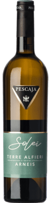 25,95 € Spedizione Gratuita | Vino Bianco Pescaja Terre Alfieri D.O.C.G. Roero Piemonte Italia Arneis 75 cl